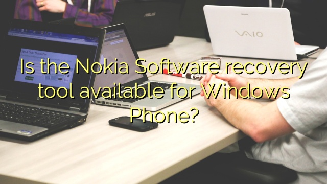 Is the Nokia Software recovery tool available for Windows Phone?