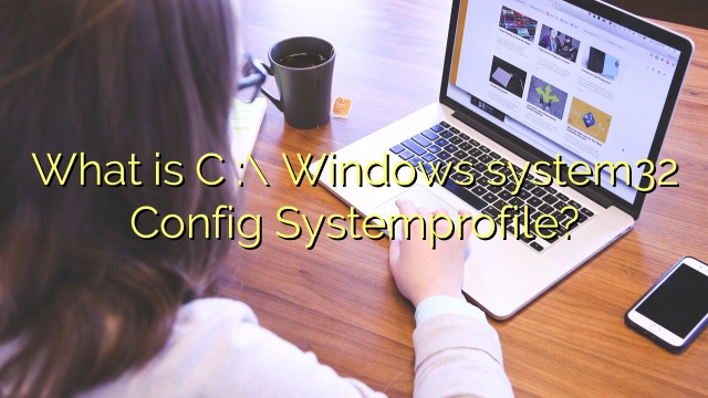 What is C :\ Windows system32 Config Systemprofile?