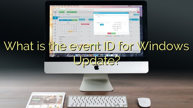 What is the event ID for Windows Update?